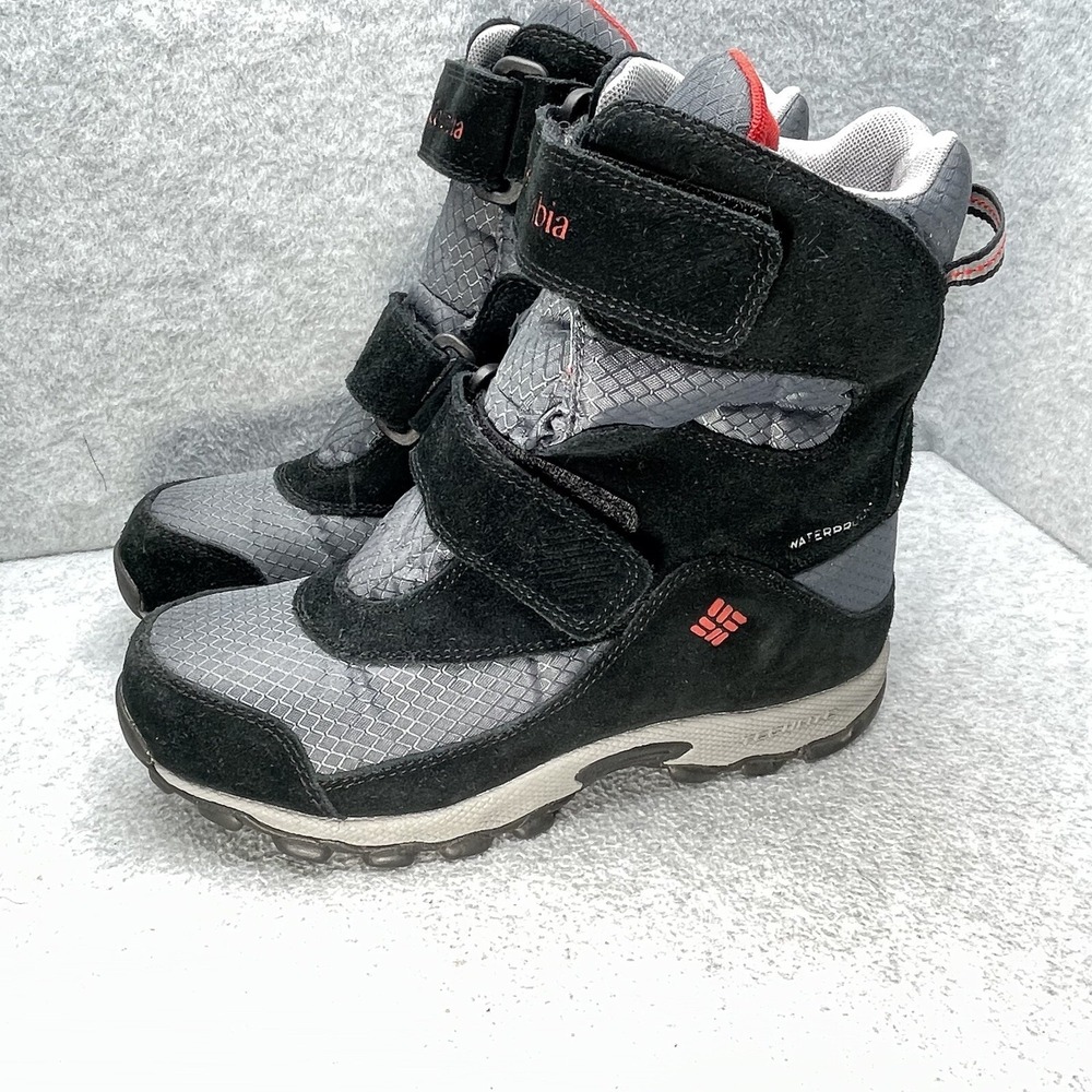 Columbia Parkers Peak Boot Women's Size 6 Black Red Winter Snow Insulated shoes